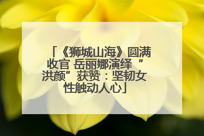《狮城山海》圆满收官 岳丽娜演绎“洪颜”获赞：坚韧女性触动人心