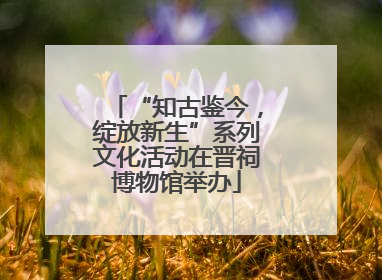 “知古鉴今，绽放新生”系列文化活动在晋祠博物馆举办