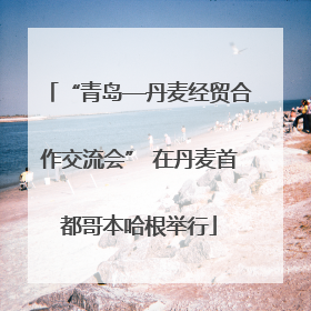 “青岛—丹麦经贸合作交流会” 在丹麦首都哥本哈根举行