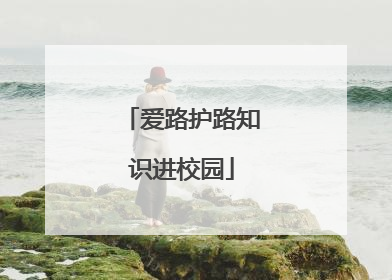 爱路护路知识进校园