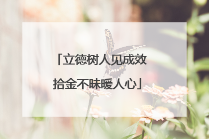 立德树人见成效 拾金不昧暖人心