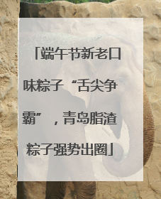 端午节新老口味粽子“舌尖争霸”，青岛脂渣粽子强势出圈