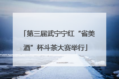 第三届武宁宁红“省美酒”杯斗茶大赛举行