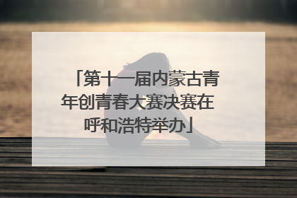 第十一届内蒙古青年创青春大赛决赛在呼和浩特举办