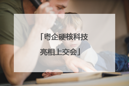 粤企硬核科技亮相上交会