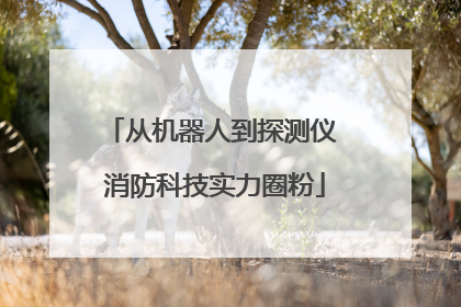 从机器人到探测仪 消防科技实力圈粉