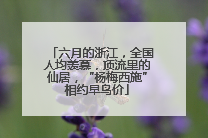 六月的浙江，全国人均羡慕，顶流里的仙居，“杨梅西施”相约早鸟价