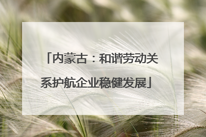 内蒙古：和谐劳动关系护航企业稳健发展