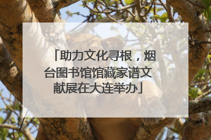 助力文化寻根，烟台图书馆馆藏家谱文献展在大连举办