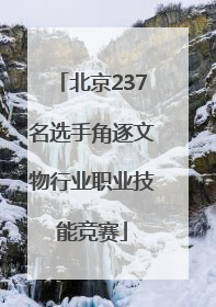 北京237名选手角逐文物行业职业技能竞赛