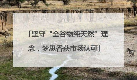 坚守“全谷物纯天然”理念，梦思香获市场认可