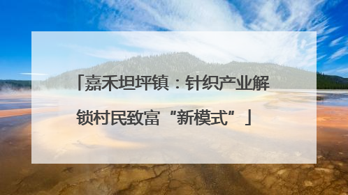 嘉禾坦坪镇：针织产业解锁村民致富“新模式”