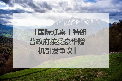 国际观察丨特朗普政府接受豪华赠机引发争议