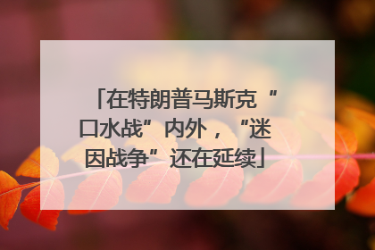 在特朗普马斯克“口水战”内外，“迷因战争”还在延续