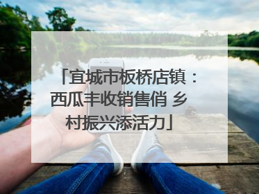 宜城市板桥店镇：西瓜丰收销售俏 乡村振兴添活力