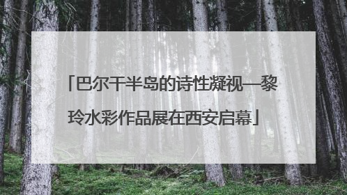 巴尔干半岛的诗性凝视—黎玲水彩作品展在西安启幕