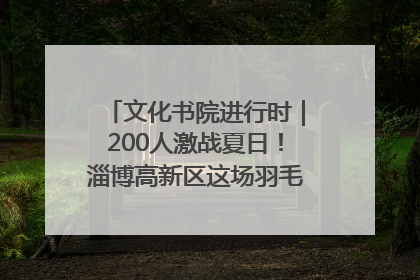 文化书院进行时｜200人激战夏日！淄博高新区这场羽毛球比赛太酷
