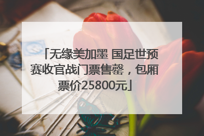 无缘美加墨 国足世预赛收官战门票售罄，包厢票价25800元