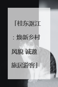 桂东沤江：焕新乡村风貌 诚邀旅居游客