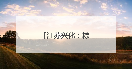 江苏兴化：粽香传情迎端午