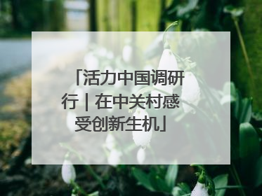 活力中国调研行｜在中关村感受创新生机