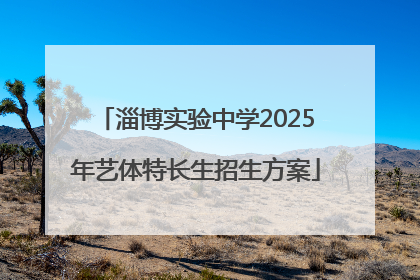 淄博实验中学2025年艺体特长生招生方案