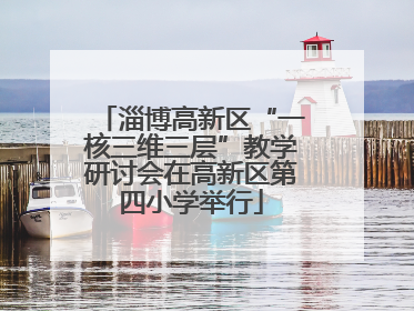 淄博高新区“一核三维三层”教学研讨会在高新区第四小学举行
