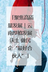 聚焦高质量发展｜云南厚植发展沃土 做民企“最好合伙人”