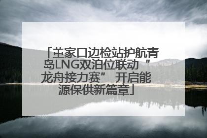 董家口边检站护航青岛LNG双泊位联动“龙舟接力赛” 开启能源保供新篇章
