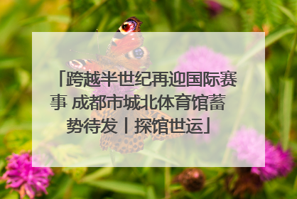 跨越半世纪再迎国际赛事 成都市城北体育馆蓄势待发丨探馆世运