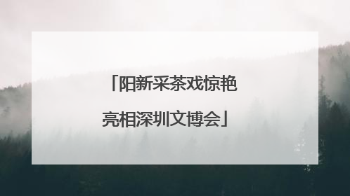 阳新采茶戏惊艳亮相深圳文博会