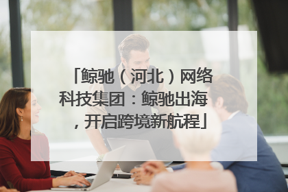鲸驰（河北）网络科技集团：鲸驰出海，开启跨境新航程