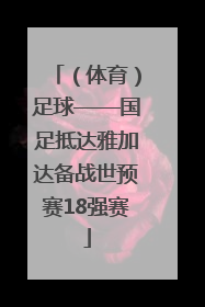 （体育）足球——国足抵达雅加达备战世预赛18强赛