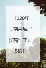 120年，南昌城“长高”了15倍
