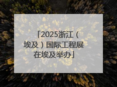 2025浙江（埃及）国际工程展在埃及举办